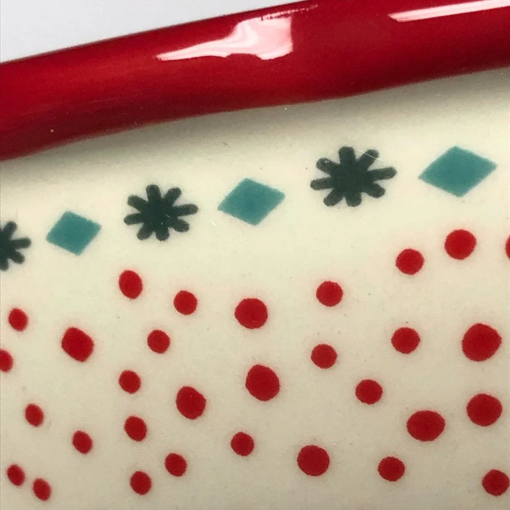 Pioneer Woman Christmas 2021 Floral Medley Caramel Apple Pie Plate/Dish*New*